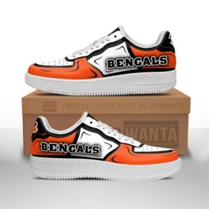 Cincinnati Bengals Air Sneakers Custom NAF Shoes For Fan