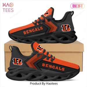Cincinnati Bengals NFL Max Soul Shoes for Bengals Fan