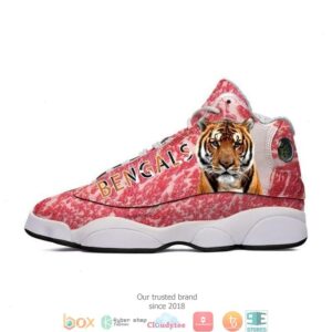 Cincinnati Bengals Nfl Colorful Air Jordan 13 Sneaker Shoes