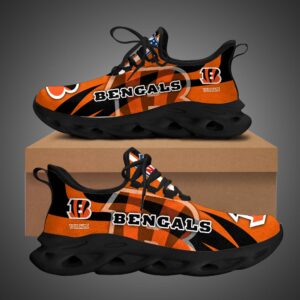 Cincinnati Bengals Personalized Max Soul Shoes