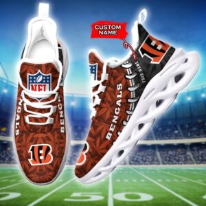 Cincinnati Bengals Personalized Max Soul Shoes for Fan
