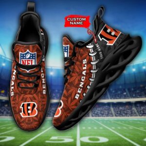 Cincinnati Bengals Personalized Max Soul Shoes for Fan