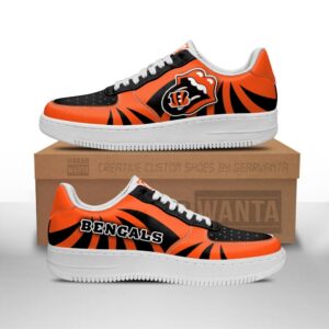 Cincinnati Bengals Sneakers Custom Force Shoes Sexy Lips For Fans