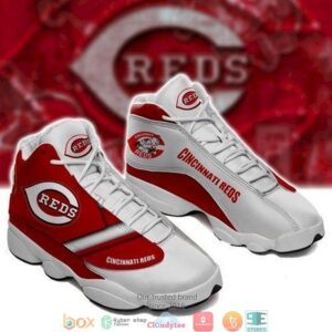 Cincinnati Reds Football Team Mlb Air Jordan 13 Sneaker Shoes