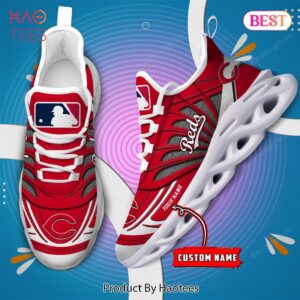 Cincinnati Reds Personalized MLB Max Soul Shoes