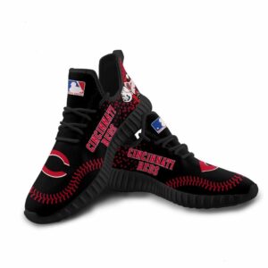 Cincinnati Reds Unisex Sneakers New Sneakers Custom Shoes Baseball Yeezy Boost