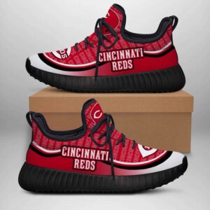 Cincinnati Reds Yeezy Boost Shoes Sport Sneakers