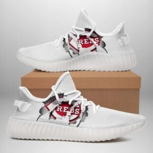 Cincinnati Reds-Yeezy Sneaker Shoes 3D Prints Limited Shoes Custom Shoes