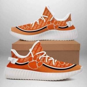 Clemson Tigers Custom Yeezy Boost Shoes Sport Sneakers Yeezy Shoes