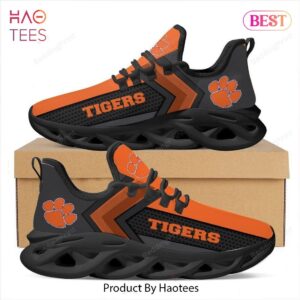 Clemson Tigers Max Soul Shoes for NCAA Fan
