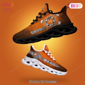 Clemson Tigers NCAA Orange Black Max Soul Shoes