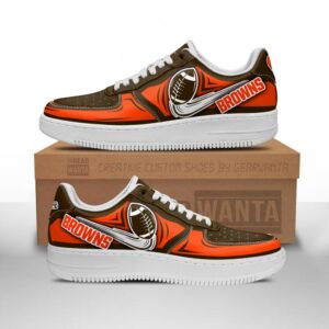 Cleveland Browns Air Sneakers Custom For Fans