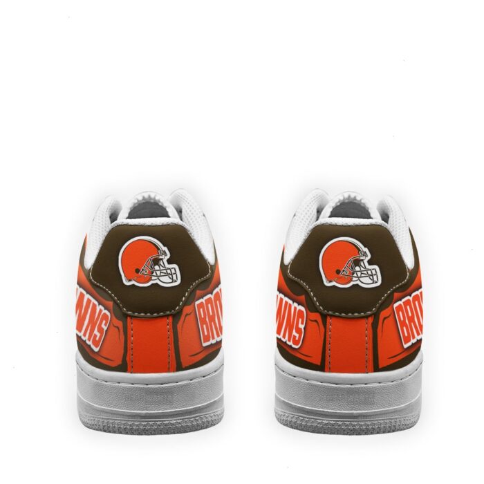 Cleveland Browns Air Sneakers Custom NAF Shoes For Fan