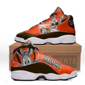 Cleveland Browns J13 Sneakers Custom Shoes