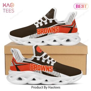Cleveland Browns NFL Brown Mix Orange Max Soul Shoes