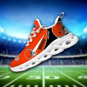 Cleveland Browns Personalized Luxury NFL Max Soul Shoes 281122
