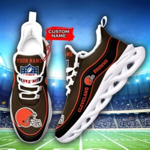 Cleveland Browns Personalized Max Soul Shoes 32 SPA0901016