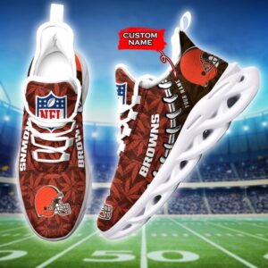 Cleveland Browns Personalized Max Soul Shoes for Fan