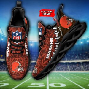 Cleveland Browns Personalized Max Soul Shoes for Fan