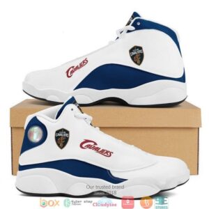 Cleveland Cavaliers Nba Football Team Air Jordan 13 Sneaker Shoes
