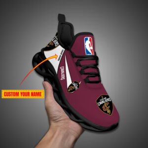 Cleveland Cavaliers Personalized NBA Max Soul Shoes