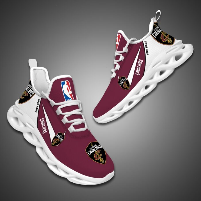 Cleveland Cavaliers Personalized NBA Max Soul Shoes