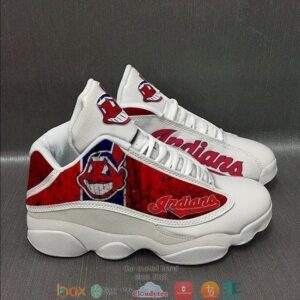 Cleveland Indians Mlb Teams Football Air Jordan 13 Sneaker Shoes