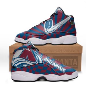 Colorado Avalanche Jd 13 Sneakers Sport Custom Shoes