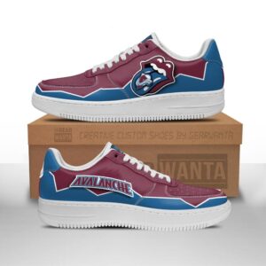 Colorado Avalanche Sneakers Custom Force Shoes Sexy Lips For Fans