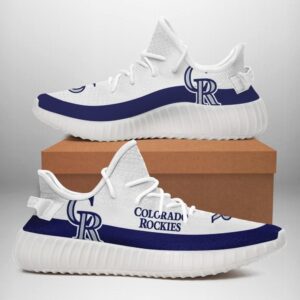 Colorado Rockies 3D Yeezy Men And Women Sports Shoes Beautiful And Comfortable Art 1513
