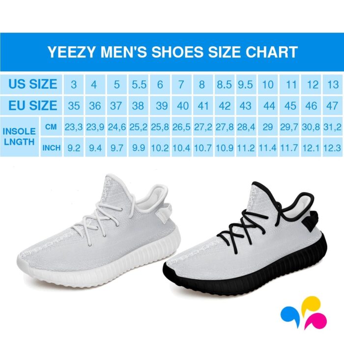 Colorful Line Words Chicago Cubs Yeezy Shoes