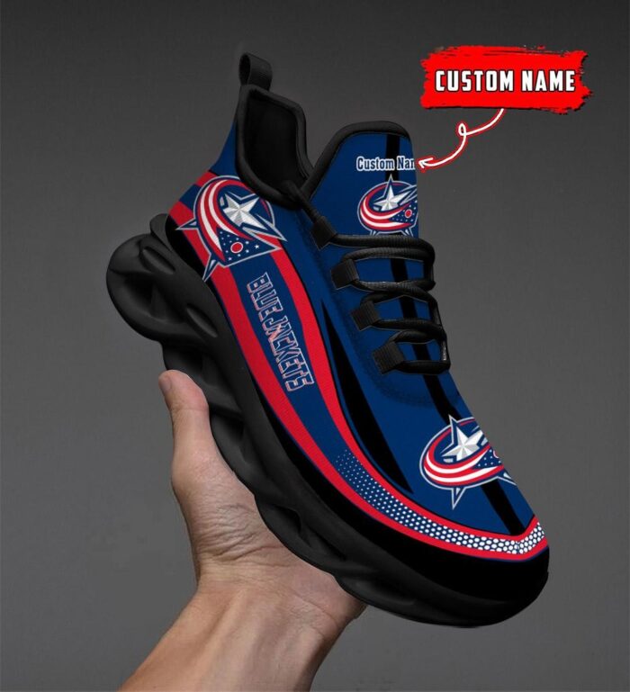 Columbus Blue Jackets Clunky Max Soul Shoes Ver 2