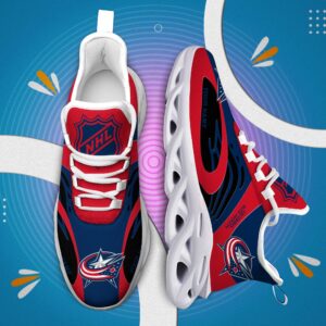 Columbus Blue Jackets Clunky Max Soul Shoes Ver 3