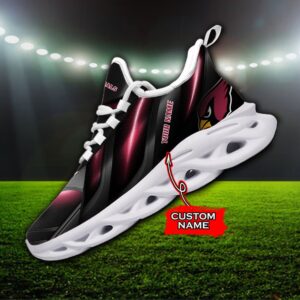 Custom Name Arizona Cardinals Personalized Max Soul Shoes Ver 1
