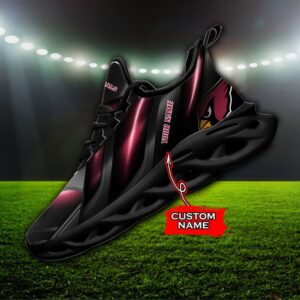 Custom Name Arizona Cardinals Personalized Max Soul Shoes Ver 1