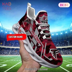 Custom Name Atlanta Falcons NFL Max Soul Shoes