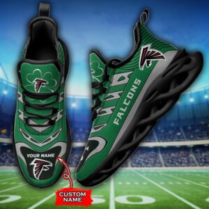 Custom Name Atlanta Falcons Personalized Max Soul Shoes 76