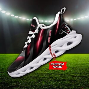 Custom Name Atlanta Falcons Personalized Max Soul Shoes Ver 1