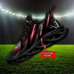 Custom Name Atlanta Falcons Personalized Max Soul Shoes Ver 1