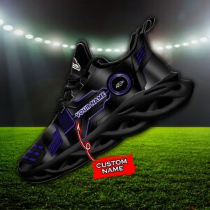Custom Name Baltimore Ravens Max Soul Shoes for Fan