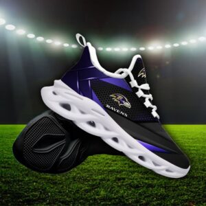 Custom Name Baltimore Ravens Personalized Max Soul Shoes C15 CH1
