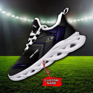 Custom Name Baltimore Ravens Personalized Max Soul Shoes Ver 3