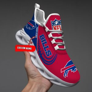Custom Name Buffalo Bills Personalized Max Soul Shoes for Fan