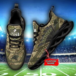 Custom Name Carolina Panthers Personalized Max Soul Shoes 79