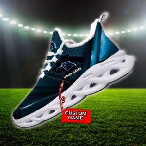 Custom Name Carolina Panthers Personalized Max Soul Shoes 89