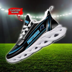 Custom Name Carolina Panthers Personalized Max Soul Shoes 95