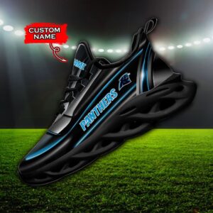 Custom Name Carolina Panthers Personalized Max Soul Shoes 95