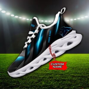 Custom Name Carolina Panthers Personalized Max Soul Shoes Ver 1