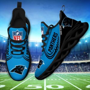 Custom Name Carolina Panthers Personalized Max Soul Shoes for Fan