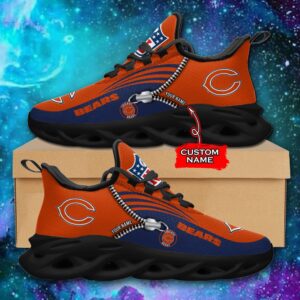 Custom Name Chicago Bears Personalized Max Soul Shoes 75